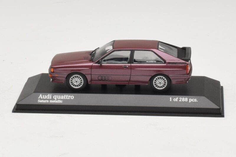 Audi Quattro Brūns Metālisks Minichamps 1:43 Audi Quattro Brūns Metālisks Minichamps 1:43 430019429 Metāls