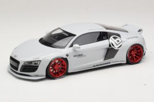 Audi R8 42 Liberty Walk Balts GT Spirit 1:18 GT325 Sveķi