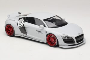 Audi R8 42 Liberty Walk Balts GT Spirit 1:18 GT325 Sveķi — attēls 4 no 6