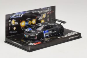 Audi R8 LMS GT3 #100 M. Ekstrom / O. Jarvis Abt Sportsline 24 Hours of Nurburgring 2010 Minichamps 1:43 437101900 Metāls — attēls 2 no 5