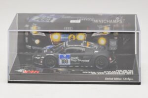 Audi R8 LMS GT3 #100 M. Ekstrom / O. Jarvis Abt Sportsline 24 Hours of Nurburgring 2010 Minichamps 1:43 437101900 Metāls — attēls 4 no 5