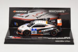 Audi R8 LMS GT3 #49 Krebs / Vogler Hankook 24 Hours of Nurburgring 2010 Minichamps 1:43 437101949 Metāls