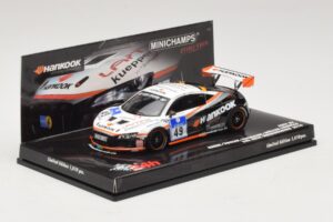 Audi R8 LMS GT3 #49 Krebs / Vogler Hankook 24 Hours of Nurburgring 2010 Minichamps 1:43 437101949 Metāls — attēls 2 no 5