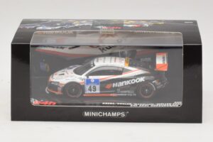 Audi R8 LMS GT3 #49 Krebs / Vogler Hankook 24 Hours of Nurburgring 2010 Minichamps 1:43 437101949 Metāls — attēls 5 no 5