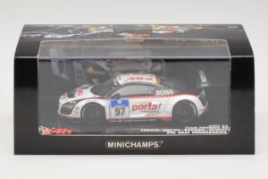 Audi R8 LMS GT3 #97 Phoenix Racing 24 Hours of Nurburgring 2010 Minichamps 1:43 437101997 Metāls — attēls 5 no 5