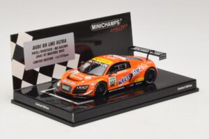 Audi R8 LMS Ultra #100 MS Racing Patel / Dobitsch ADAC GT Masters 2013 Minichamps 1:43 437130100 Metāls — attēls 2 no 5