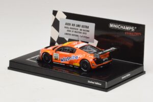 Audi R8 LMS Ultra #100 MS Racing Patel / Dobitsch ADAC GT Masters 2013 Minichamps 1:43 437130100 Metāls — attēls 3 no 5