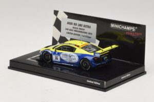 Audi R8 LMS Ultra #16 Busch 24 Hours of Nurburgring 2013 Minichamps 1:43 437130116 Metāls — attēls 3 no 5