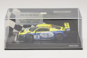 Audi R8 LMS Ultra #16 Busch 24 Hours of Nurburgring 2013 Minichamps 1:43 437130116 Metāls — attēls 4 no 5