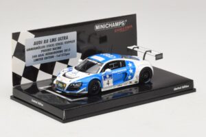 Audi R8 LMS Ultra #4 Phoenix Racing Ammermuller / H-J. Stuck 24 Hours of Nurburgring 2013 Minichamps 1:43 437131304 Metāls — attēls 2 no 5