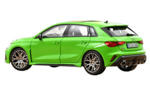 Audi RS3 8Y Sportback Kyalami Green Norev 1:18 188390 Metāls — attēls 3 no 3
