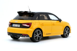 Audi S1 8X Sportback Vegas Yellow Otto 1:18 OT1246 Sveķi — attēls 2 no 5