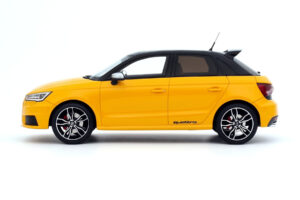 Audi S1 8X Sportback Vegas Yellow Otto 1:18 OT1246 Sveķi — attēls 3 no 5