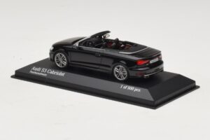 Audi S3 8P Kabriolets Melns Minichamps 1:43 437013030 Metāls — attēls 3 no 4