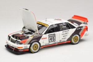 Audi V8 Quattro DTM #45 F. Biela Team AZR 1991 Minichamps 1:18 100911045 Metāls — attēls 2 no 8