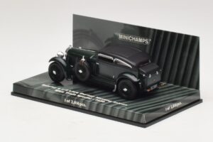 Bentley 6.5 Litre Gurney Nutting Sedans Blue Train Special Zaļš Minichamps 1:43 436139501 Metāls — attēls 3 no 4