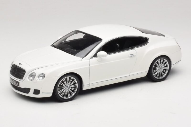 Bentley Continental GT Balts Aizvietojuma Kaste Minichamps 1:18 100139621-R1 Metāls