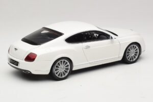 Bentley Continental GT Balts Aizvietojuma Kaste Minichamps 1:18 100139621-R1 Metāls — attēls 3 no 8