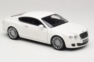 Bentley Continental GT Balts Aizvietojuma Kaste Minichamps 1:18 100139621-R1 Metāls — attēls 6 no 8