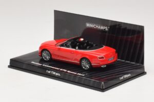 Bentley Continental GTC Speed Sarkans Minichamps 1:43 436139061 Metāls — attēls 3 no 4