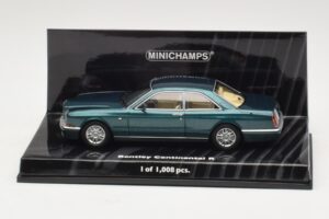 Bentley Continental R Zaļš Metālisks Minichamps 1:43 436139921 Metāls