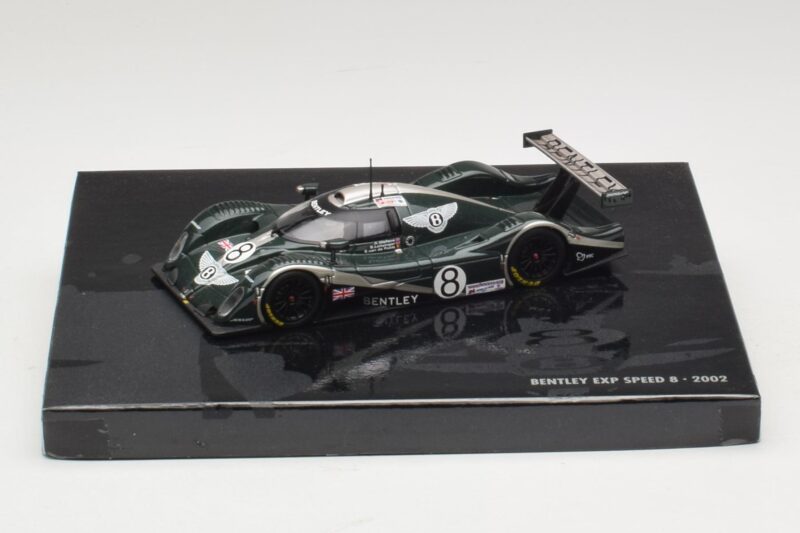 Bentley EXP Speed 8 LMP900 #8 A. Wallace / B. Leitzinger 24 Hours of Le Mans 2002 Minichamps 1:43 Bentley EXP Speed 8 LMP900 #8 A. Wallace / B. Leitzinger 24 Hours of Le Mans 2002 Minichamps 1:43 403021308 Metāls