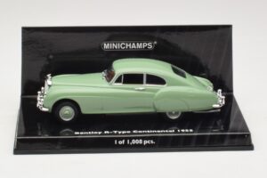 Bentley R-Type Continental Zaļš Minichamps 1:43 436139424 Metāls