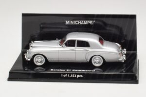 Bentley S1 Continental Sudrabs Minichamps 1:43 436139552 Metāls