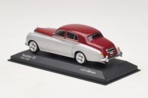 Bentley S2 Sudrabs Sarkans Minichamps 1:43 403139953 Metāls — attēls 3 no 4