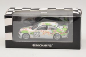 BMW 320i E46 #233 A. Priaulx / J. Muller Schubert Motorsport VLN Nurburgring 2005 Minichamps 1:43 400052433 Metāls — attēls 4 no 4