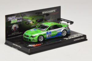 BMW Alpina B6 GT3 #25 24 Hours of Nürburgring 2009 Minichamps 1:43 437092625 Metāls — attēls 2 no 5