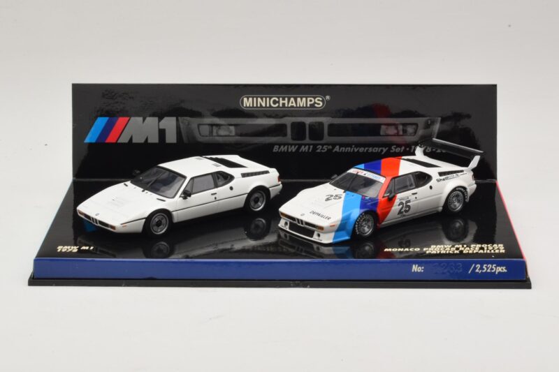 BMW M1 25. Gadadienas Komplekts Minichamps 1:43 402025025 Metāls
