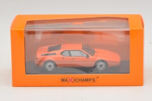 BMW M1 Oranžs Maxichamps 1:43 940025020 Metāls — attēls 4 no 4