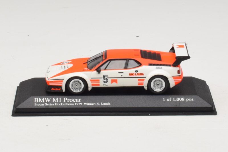 BMW M1 Procar #5 N. Lauda Procar Series 1979 Minichamps 1:43 BMW M1 Procar #5 N. Lauda Procar Series 1979 Minichamps 1:43 430792595 Metāls