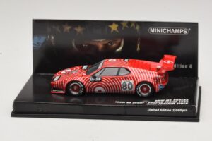 BMW M1 Procar #80 H-J. Stuck Procar Series 1980 Minichamps 1:43 444891604 Metāls