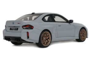 BMW M2 CS G87 Brooklyn Grey GT Spirit 1:18 GT979 Sveķi — attēls 2 no 5