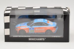 BMW M235i Team Adrenalin #308 Fischer / Zils 24 Hours of Nurburgring 2014 Minichamps 1:43 437142408 Metāls — attēls 4 no 4