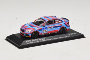 BMW M235i Team BMW Motorsport #235 Bovigdon 24 Hours of Nurburgring 2014 Minichamps 1:43 437142435 Metāls — attēls 2 no 4