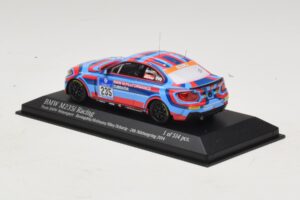 BMW M235i Team BMW Motorsport #235 Bovigdon 24 Hours of Nurburgring 2014 Minichamps 1:43 437142435 Metāls — attēls 3 no 4