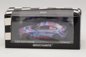 BMW M235i Team BMW Motorsport #235 Bovigdon 24 Hours of Nurburgring 2014 Minichamps 1:43 437142435 Metāls — attēls 4 no 4