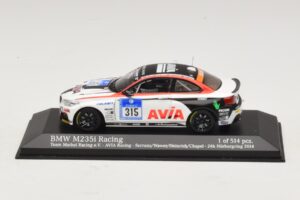 BMW M235i Team Mathol #315 24 Hours of Nurburgring 2014 Minichamps 1:43 437142415 Metāls