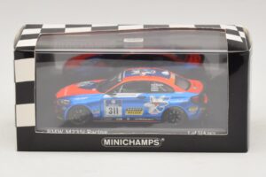 BMW M235i Team Medienkraftwerk #311 Di Martino / Olivo 24 Hours of Nurburgring 2014 Minichamps 1:43 437142411 Metāls — attēls 4 no 4
