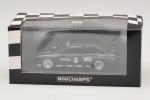 BMW M3 E30 #6 F. Grohs DTM 1987 Minichamps 1:43 430872006 Metāls — attēls 4 no 4