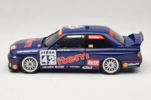 BMW M3 E30 Auto Maass #42 H. Becker DTM 1992 Minichamps 1:18 180922042 Metāls — attēls 4 no 8