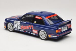 BMW M3 E30 Auto Maass #42 H. Becker DTM 1992 Minichamps 1:18 180922042 Metāls — attēls 7 no 8
