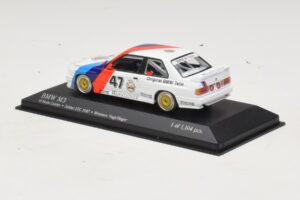 BMW M3 E30 M-Team Linder #47 Vogt / Herger Winners ETC Zolder 1987 Minichamps 1:43 430872047 Metāls — attēls 3 no 4
