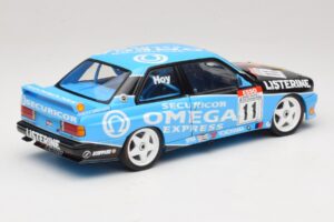 BMW M3 E30 Omega #11 W. Hoy BTCC Champion 1991 Minichamps 1:18 180912011 Metāls — attēls 3 no 8