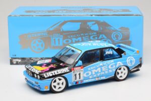 BMW M3 E30 Omega #11 W. Hoy BTCC Champion 1991 Minichamps 1:18 180912011 Metāls — attēls 8 no 8