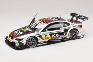 BMW M3 E92 DTM #21 M. Wittmann BMW Team MTEK 2013 Minichamps 1:18 100132221 Metāls — attēls 2 no 8