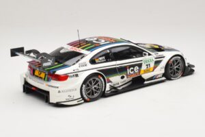BMW M3 E92 DTM #21 M. Wittmann BMW Team MTEK 2013 Minichamps 1:18 100132221 Metāls — attēls 3 no 8